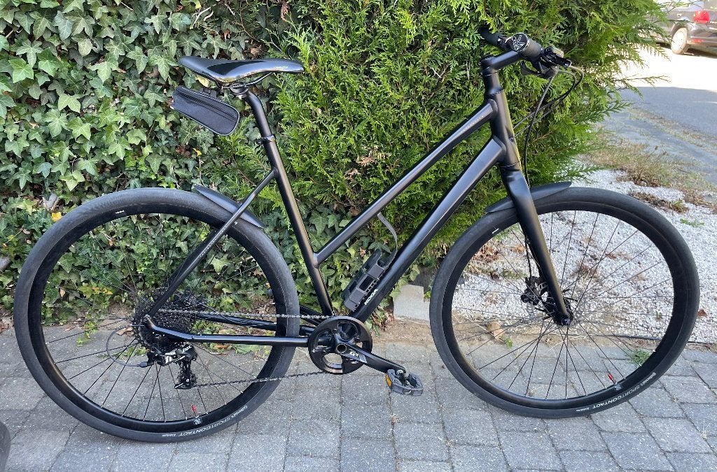 Koga supermetro lady (gemengd) 56 matzwart, Fietsen en Brommers, Ophalen, 26 inch, 10 tot 15 versnellingen, Koga Miyata