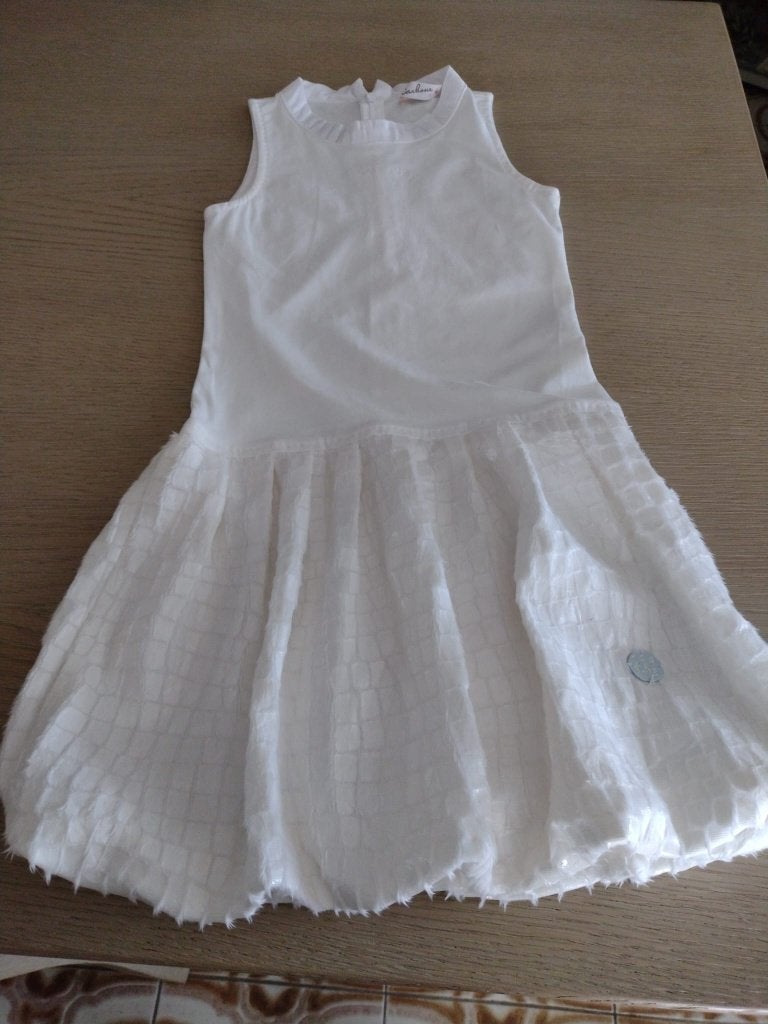 NIEUW feest - communie kleedje " CARBONE " maat 128, Kinderen en Baby's, Kinderkleding | Maat 128, Meisje, Ophalen of Verzenden