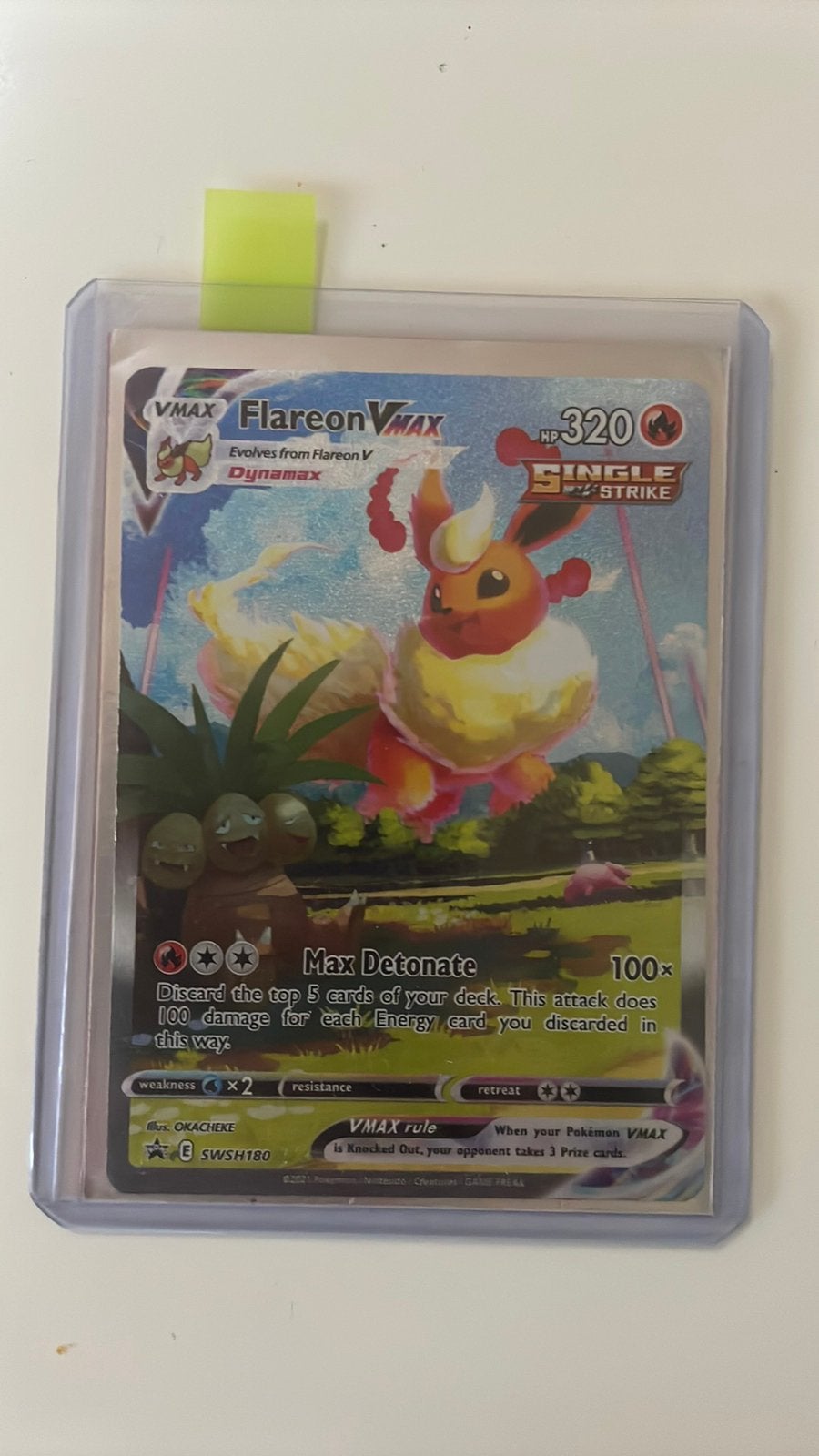 Flareon VMAX, Ophalen, Zo goed als nieuw