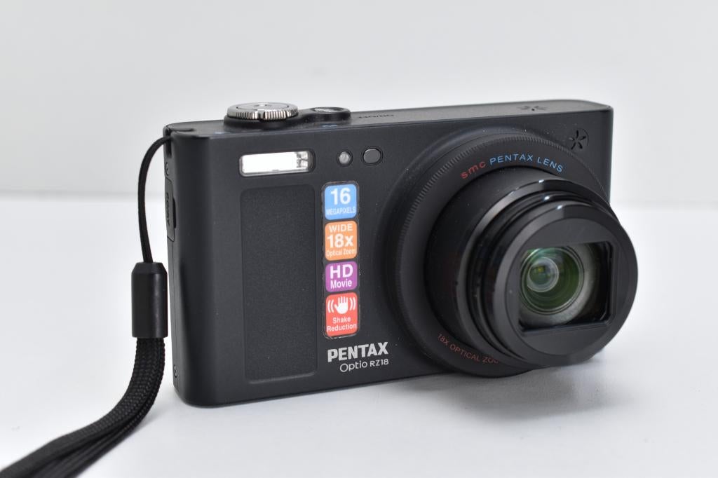 PENTAX TOP Digitale Camera - Optio RZ18 | 16MP - 18x Zoom, Audio, Tv en Foto, Fotocamera's Digitaal, Compact, Ophalen of Verzenden