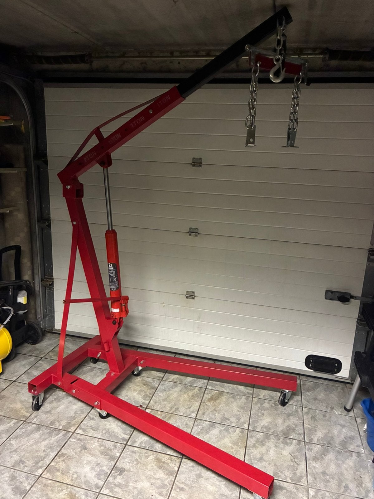 Grue de garage jusqu'à 2 tonnes, Autos : Divers, Outils de voiture, Enlèvement, Comme neuf