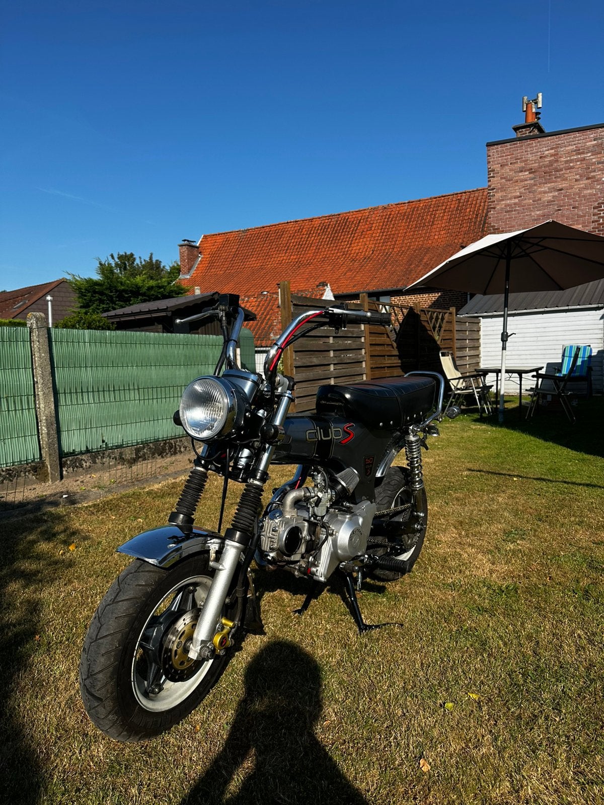 Honda DAX Skyteam 50cc, Sportuitlaat, Occasion, Bedrijf, Crossmotor
