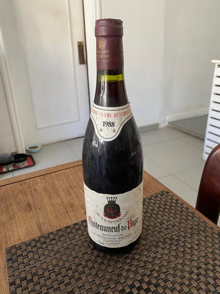 Chateau neuf du pape, Verzamelen, Wijnen, Ophalen, Zo goed als nieuw