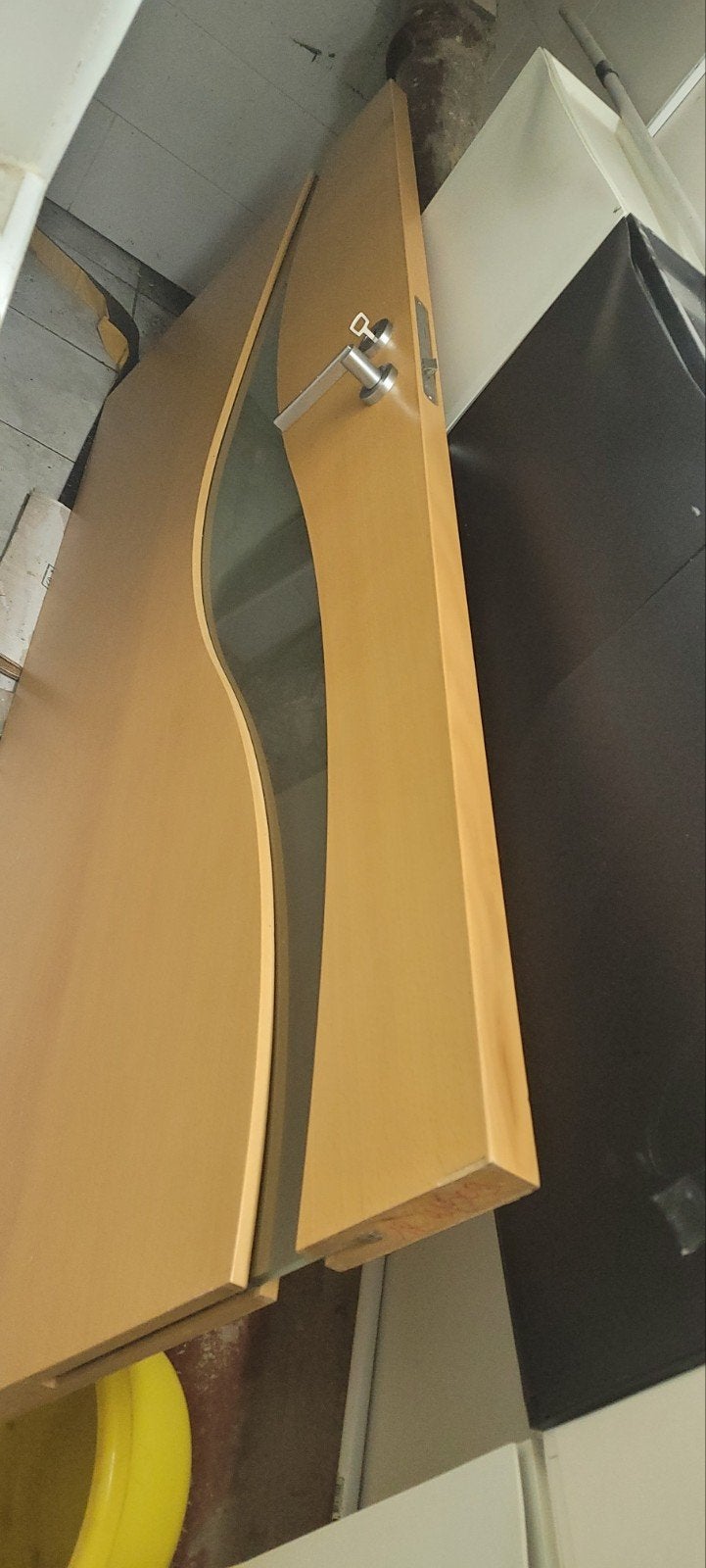 Porte intérieure lourde en bois., Maison & Meubles