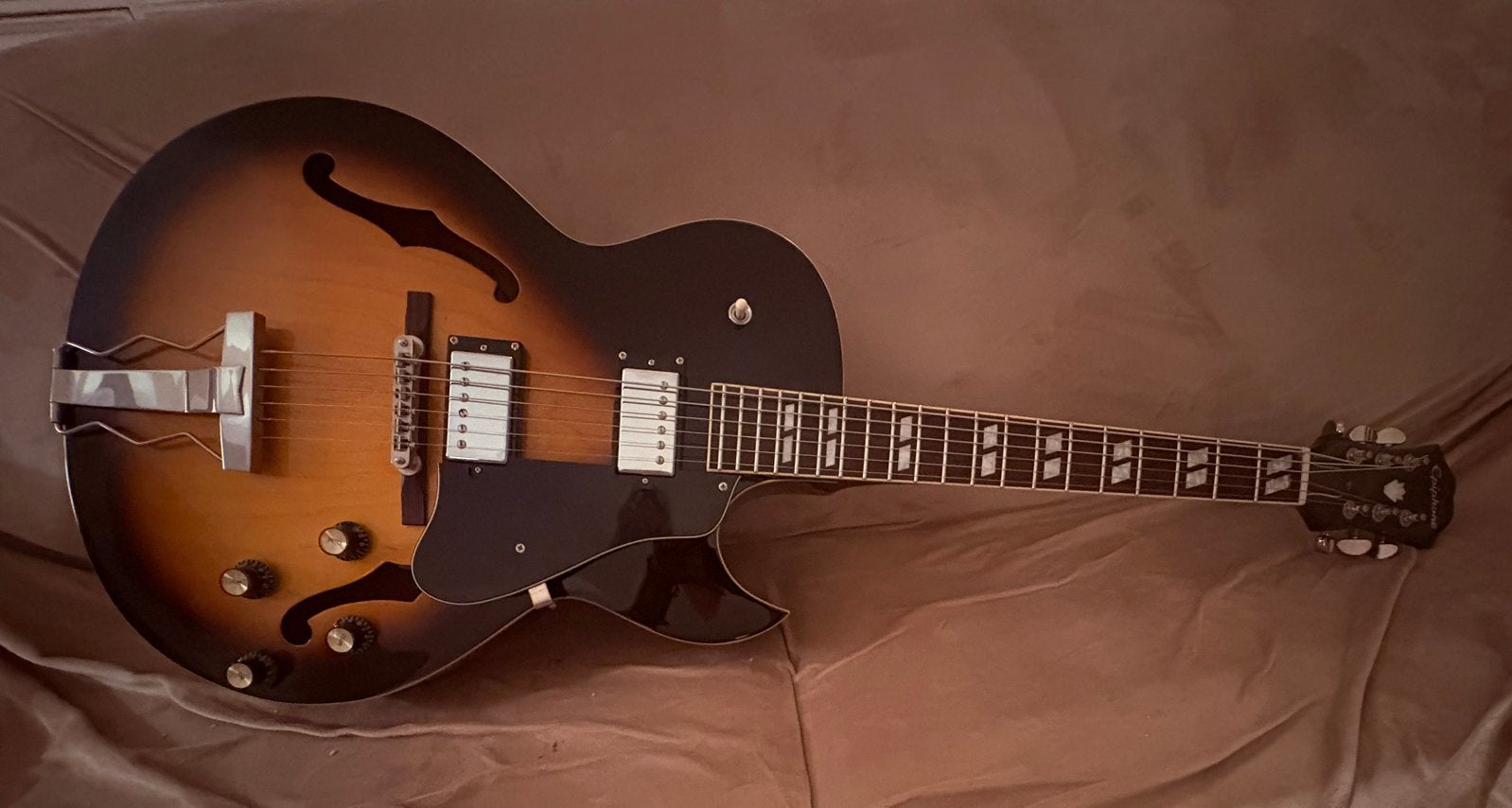 Epiphone ES175 modifié!, Musique & Instruments, Enlèvement, Comme neuf, Epiphone