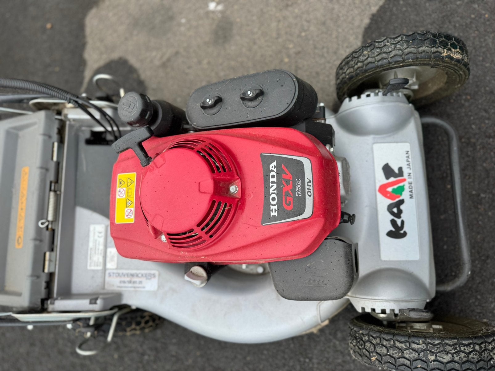 Tondeuse Kaaz LM5360HXA-PRO, Tuin en Terras, Grasmaaiers, Ophalen, Zo goed als nieuw, Benzine-grasmaaier, 50 cm of meer