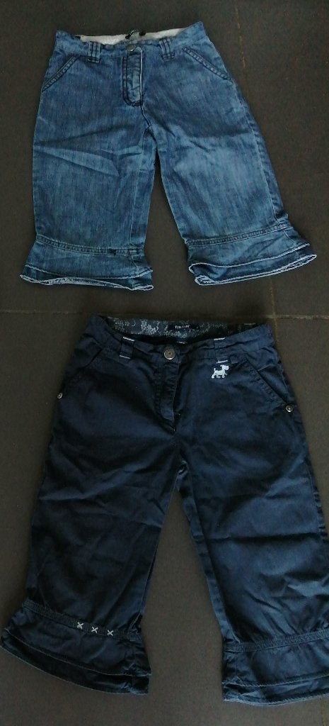 mooie zomerbroeken meisjes TINTIN 6 jaar, Kinderen en Baby's, Kinderkleding | Maat 116, Ophalen of Verzenden, Zo goed als nieuw
