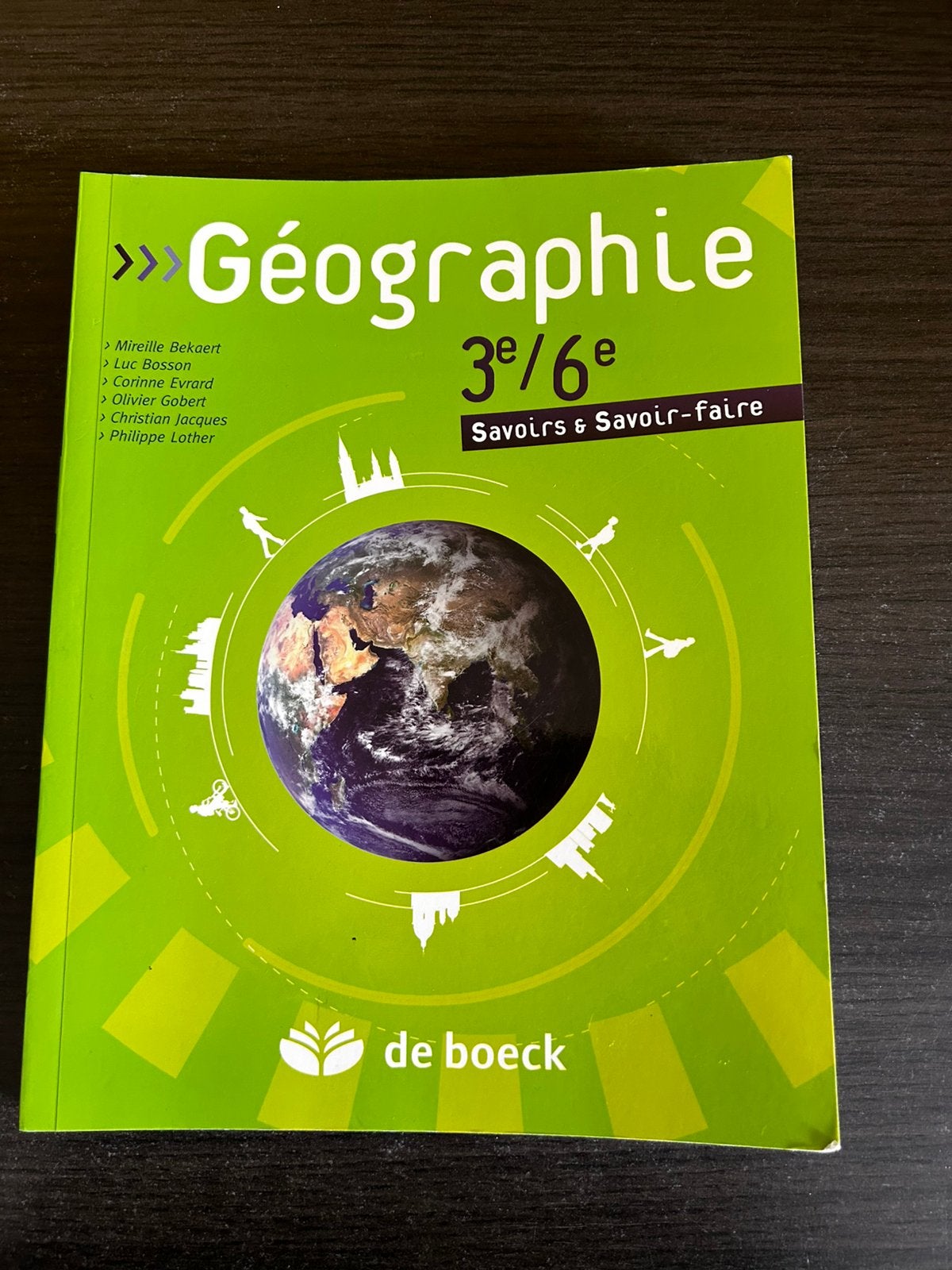 Livre scolaire géographie parfait etat, Livres, Livres scolaires, Enlèvement ou Envoi, Comme neuf, Géographie