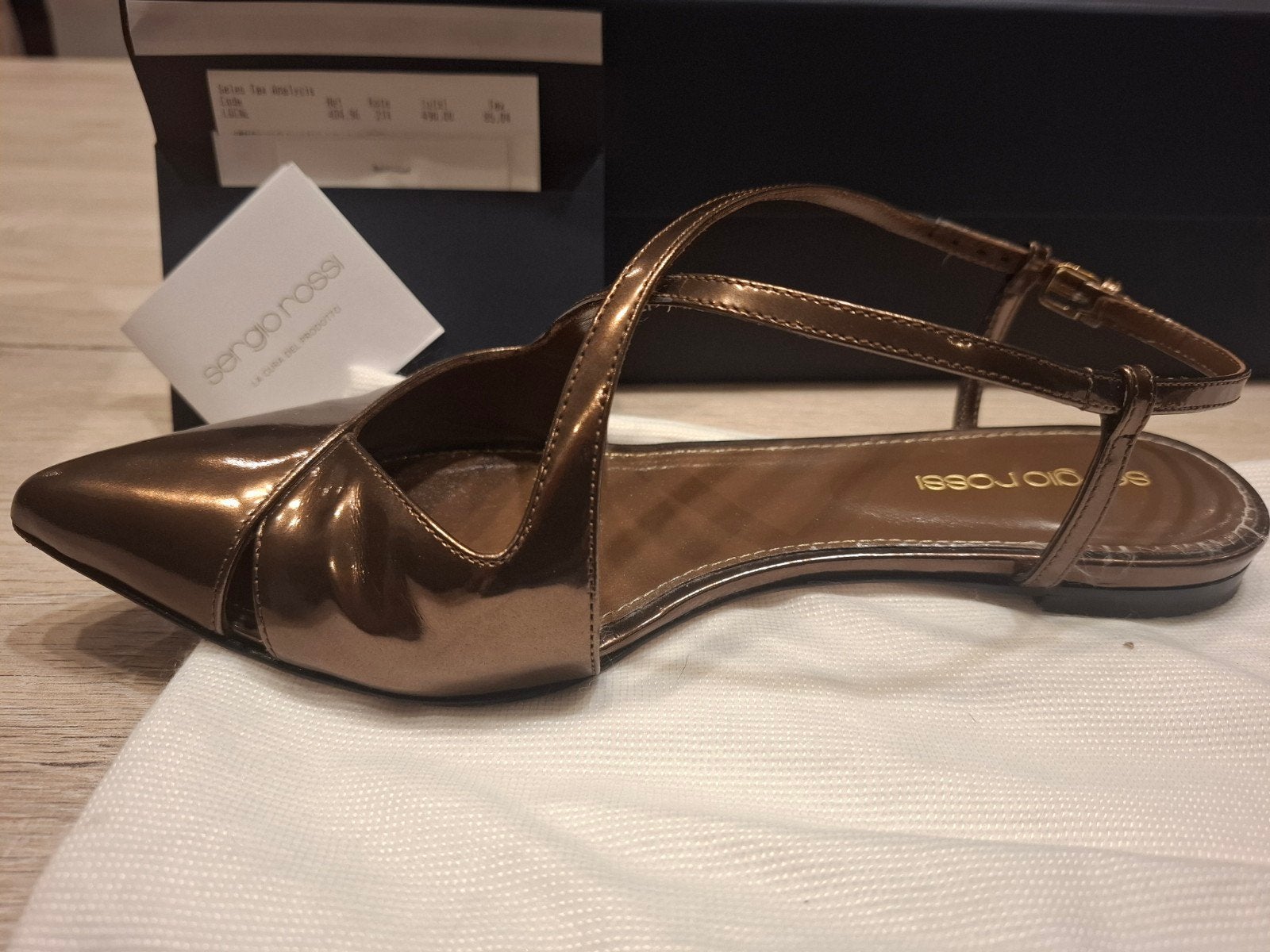 Schoenen Sergio Rossi maat 36,5., Ophalen, Zo goed als nieuw, Sergio Rossi, Bruin