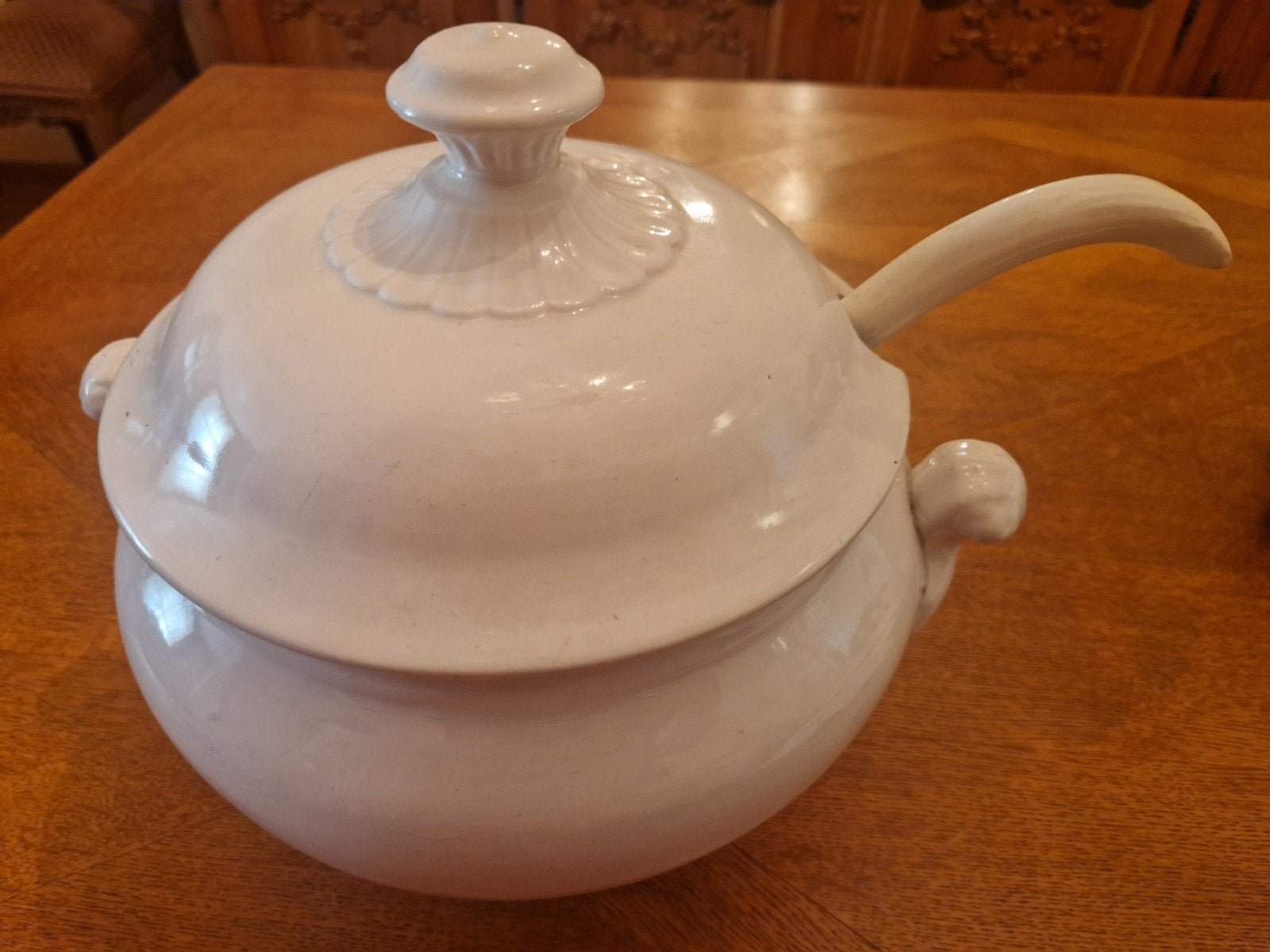 Soupière ancienne en faïence, Antiquités & Art, Enlèvement