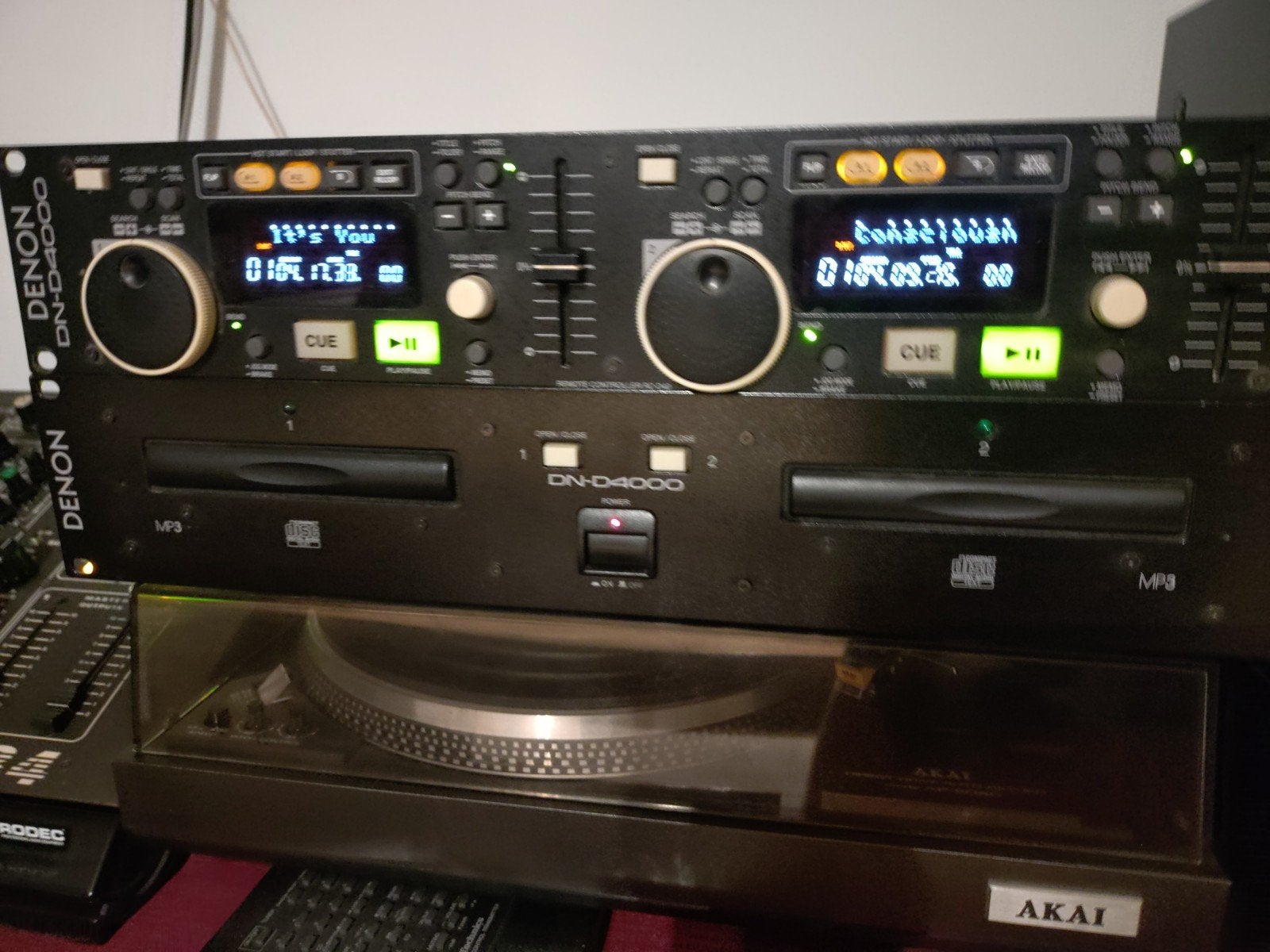 Denon dn4000 geserviced, Musique & Instruments, Enlèvement, Denon