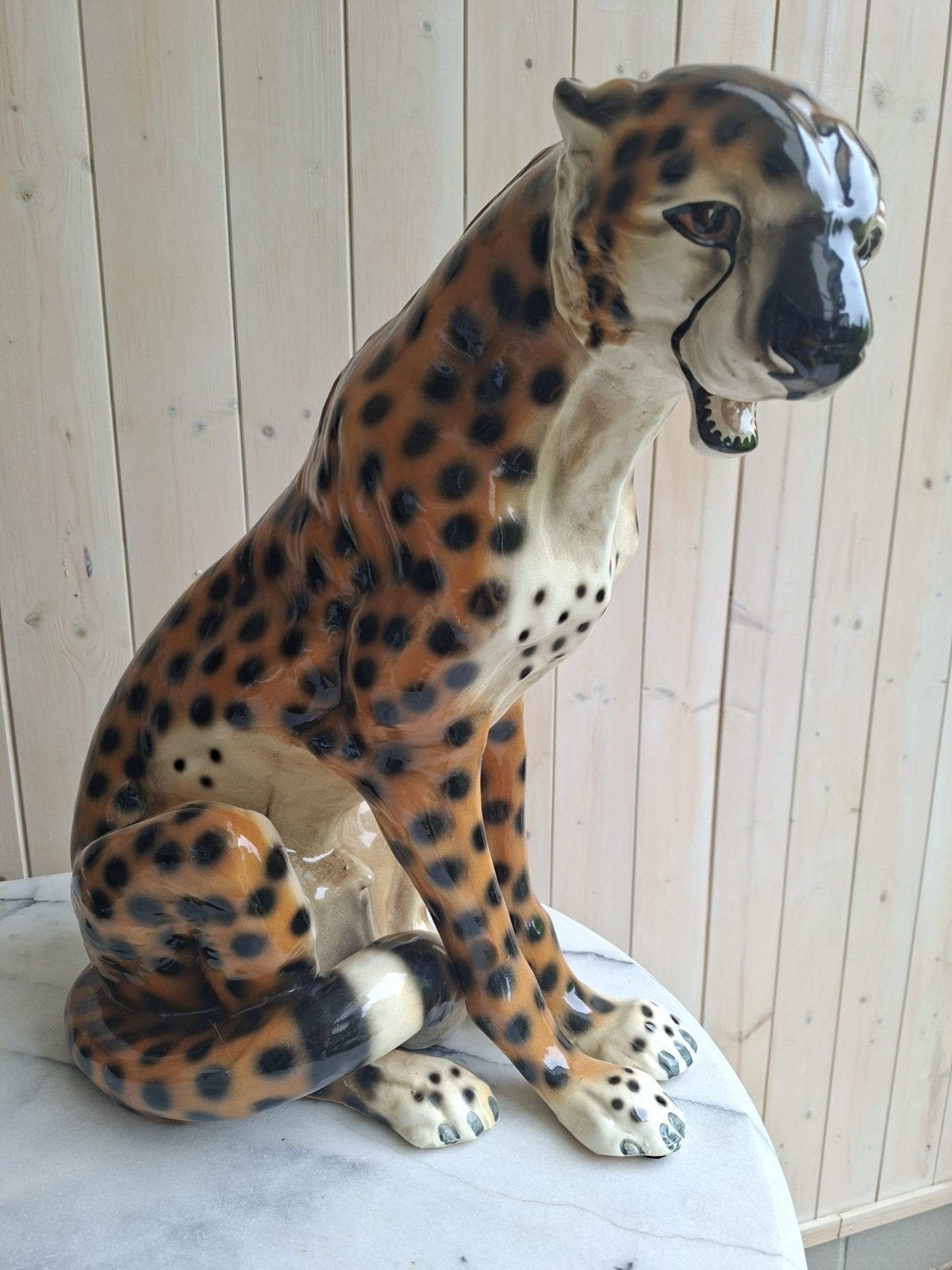 Vintage panter, Ophalen