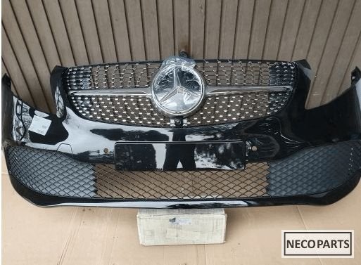 MERCEDES V-KLASSE W447 LIFT VOORBUMPER ORIGINEEL KLEUE 197, Utilisé, -, -, Enlèvement ou Envoi