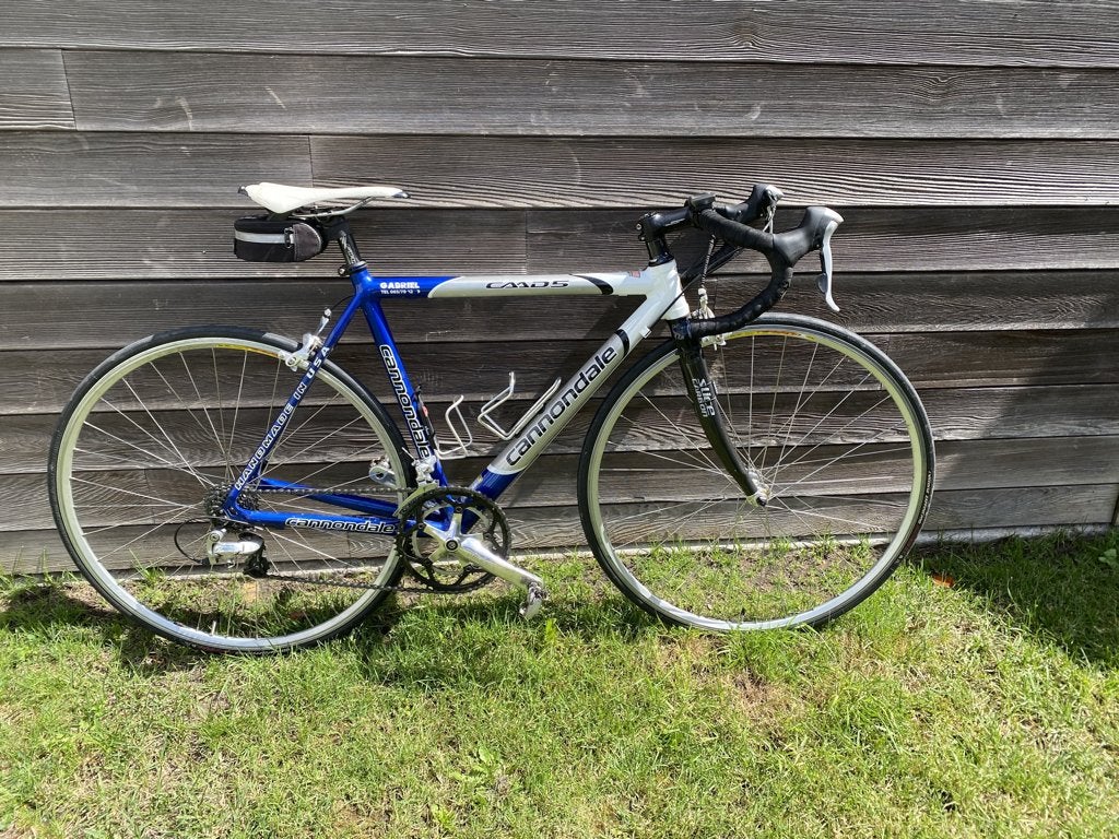 vélo cannondale CAAD 5, Fietsen en Brommers, Gebruikt, Velgrem, 15 tot 20 versnellingen, Ophalen