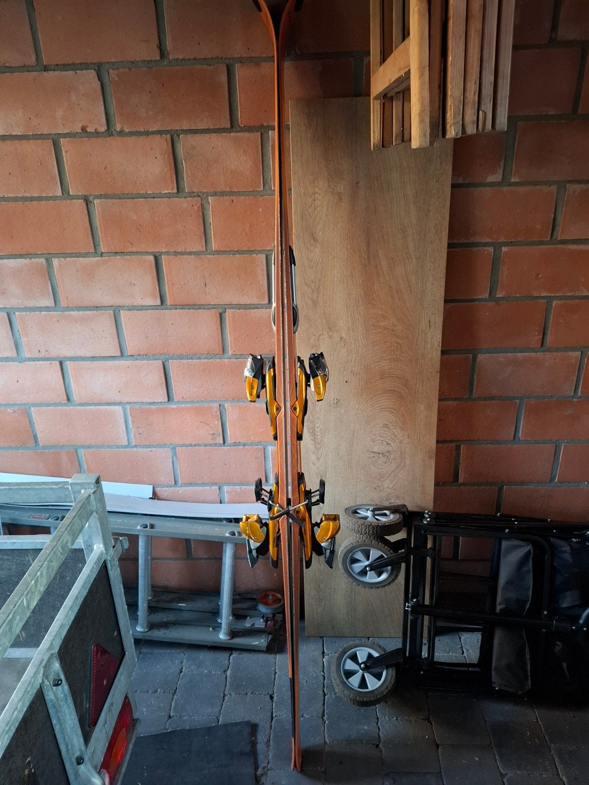 te koop: paar ski's, Ophalen, Zo goed als nieuw, Ski, Ski's