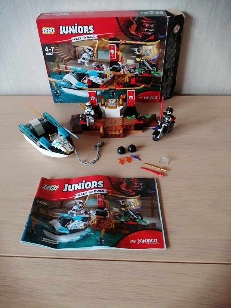 Lego Ninjago 10755 + doos en boekje vanaf 4 jaar, Kinderen en Baby's, Ophalen, Gebruikt, Lego, Ninjago