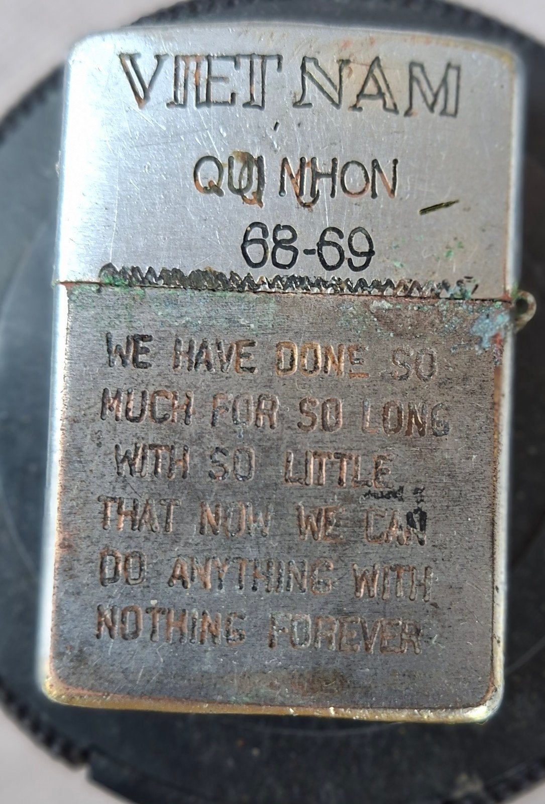 zippo, Ophalen