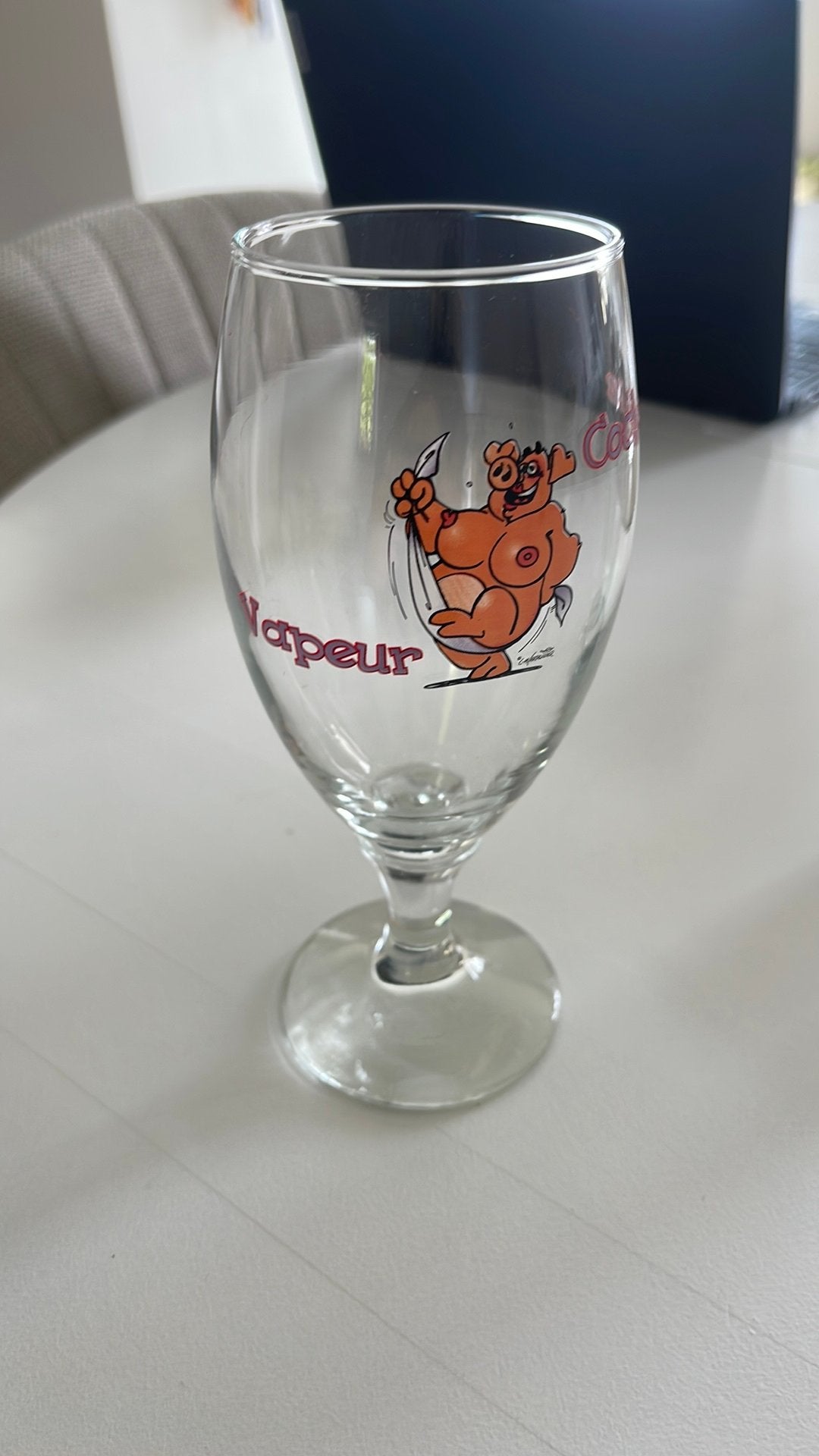Verre Biere Rince cochon, Enlèvement, Neuf