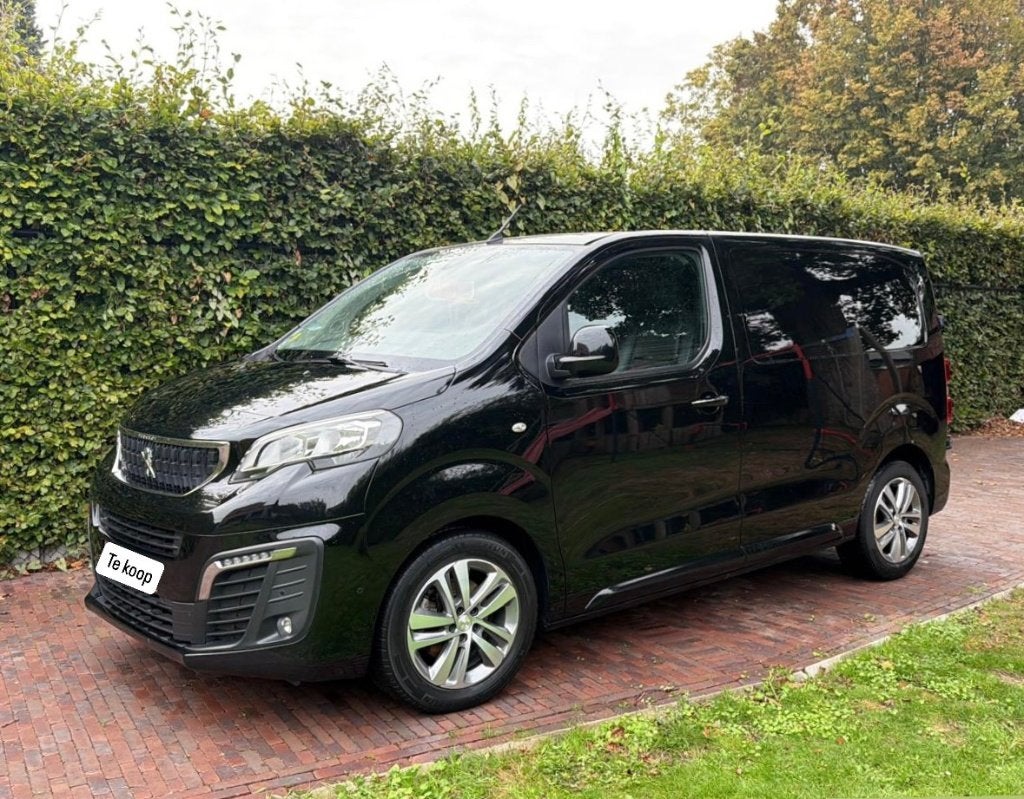 Peugeot Expert Premium Compact Automaat - 107000km, Auto's, 4 cilinders, Leder en Stof, Zwart, Bedrijf