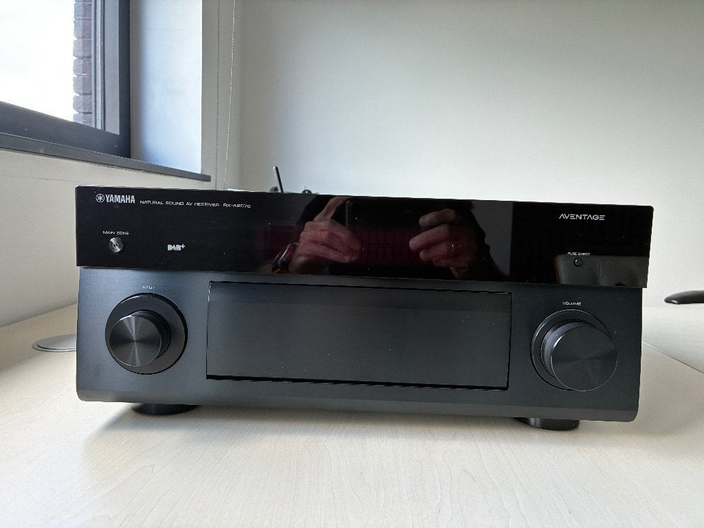 Versterker Yamaha AVENTAGE RX-A2070, Ophalen, Yamaha, 120 watt of meer, Gebruikt