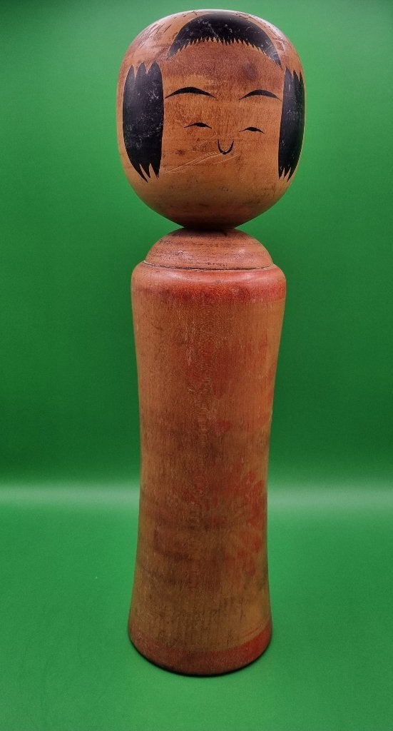 Vintage Naruko Kokeshi, signé, Enlèvement ou Envoi, Japon, Bois, Peint