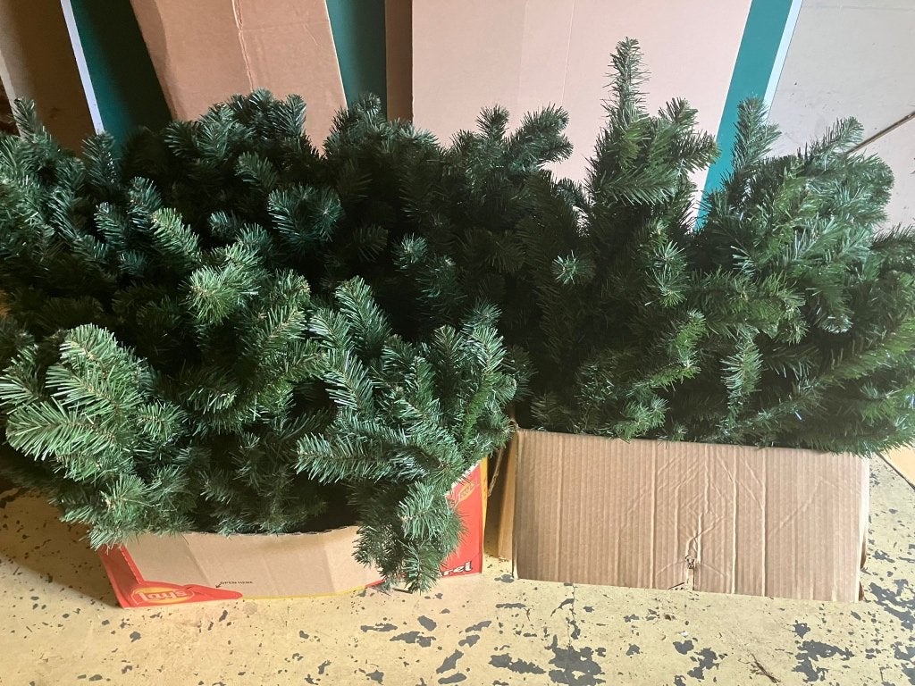 Kerstboom, Ophalen, Gebruikt