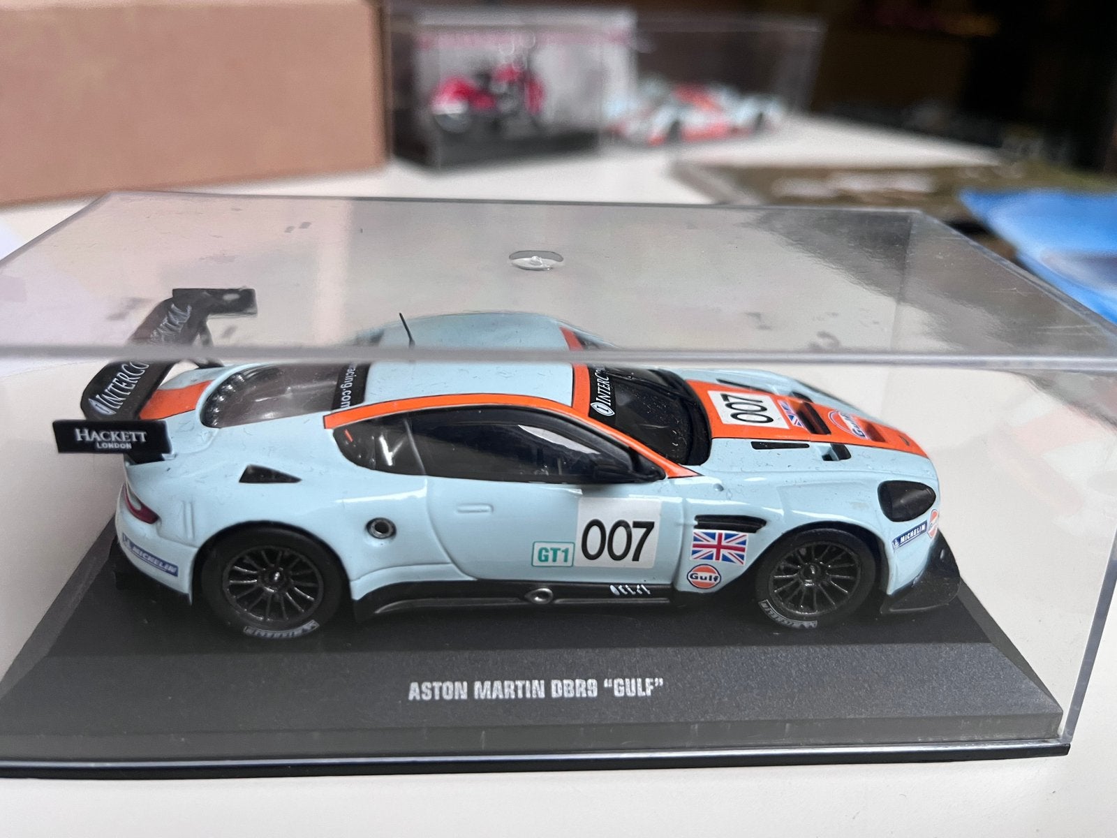 1/43 Aston Martin DBR9 Gulf, Ophalen, Gebruikt, Auto