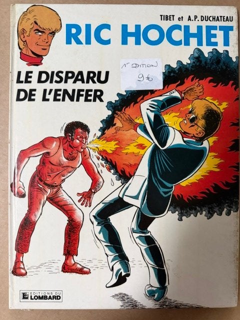 Ric Hochet tome 39 EO, Livres, Tibet, Enlèvement ou Envoi, Une BD, Utilisé