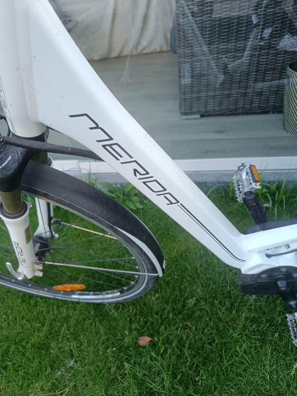 Merida elektrische damesfiets perfecte staat 700 km, Ophalen