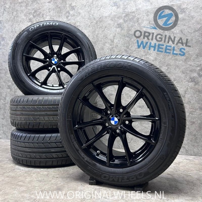 17 inch originele velgen + zomerbanden BMW X3 F25 style 304, Autos : Pièces & Accessoires, Pneus et Jantes, -, 17 pouces, Utilisé