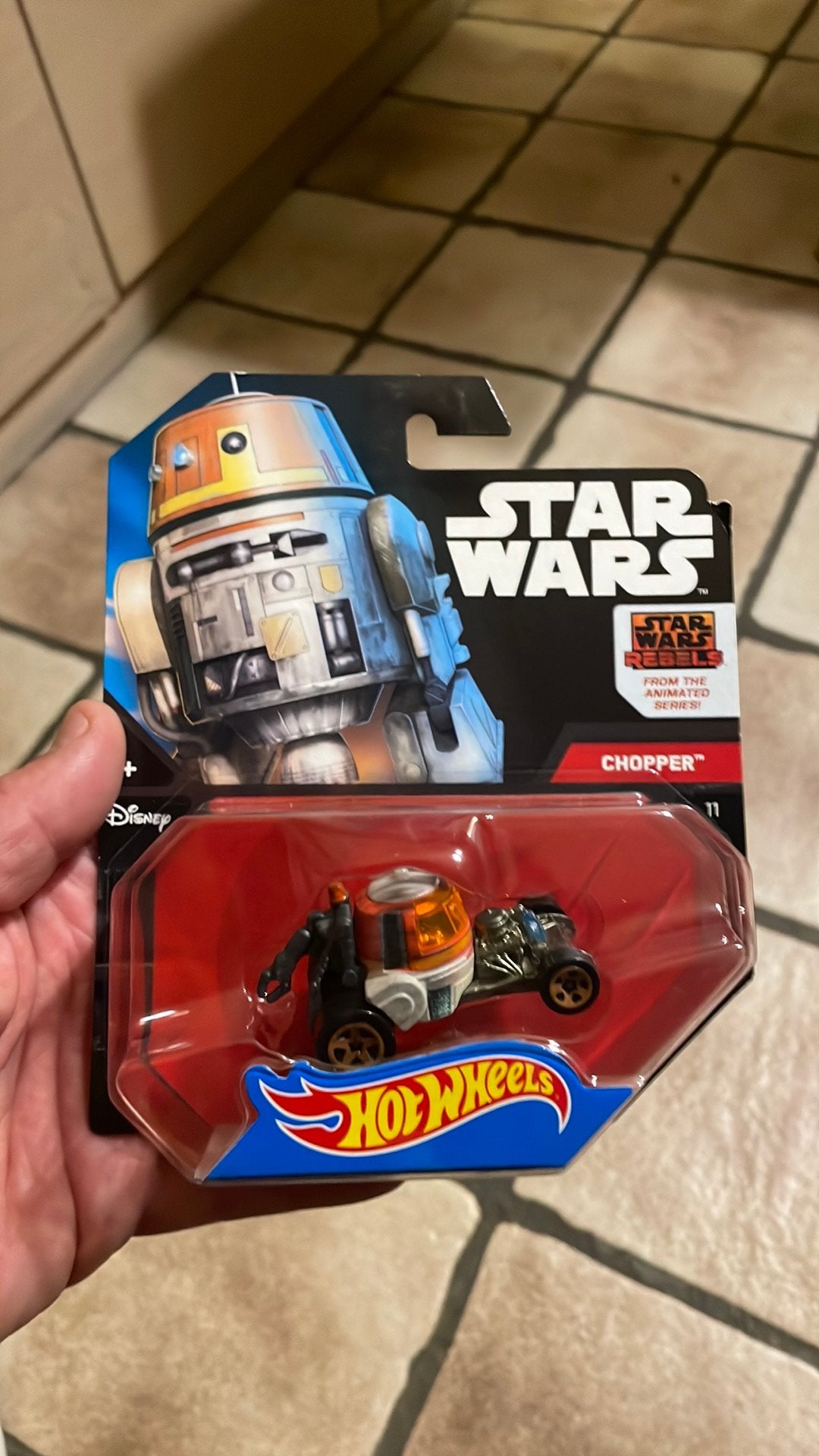 Hot Wheels Star Wars Rebels - Chopper Character Car (Nieuw), Verzamelen, Ophalen of Verzenden, Nieuw