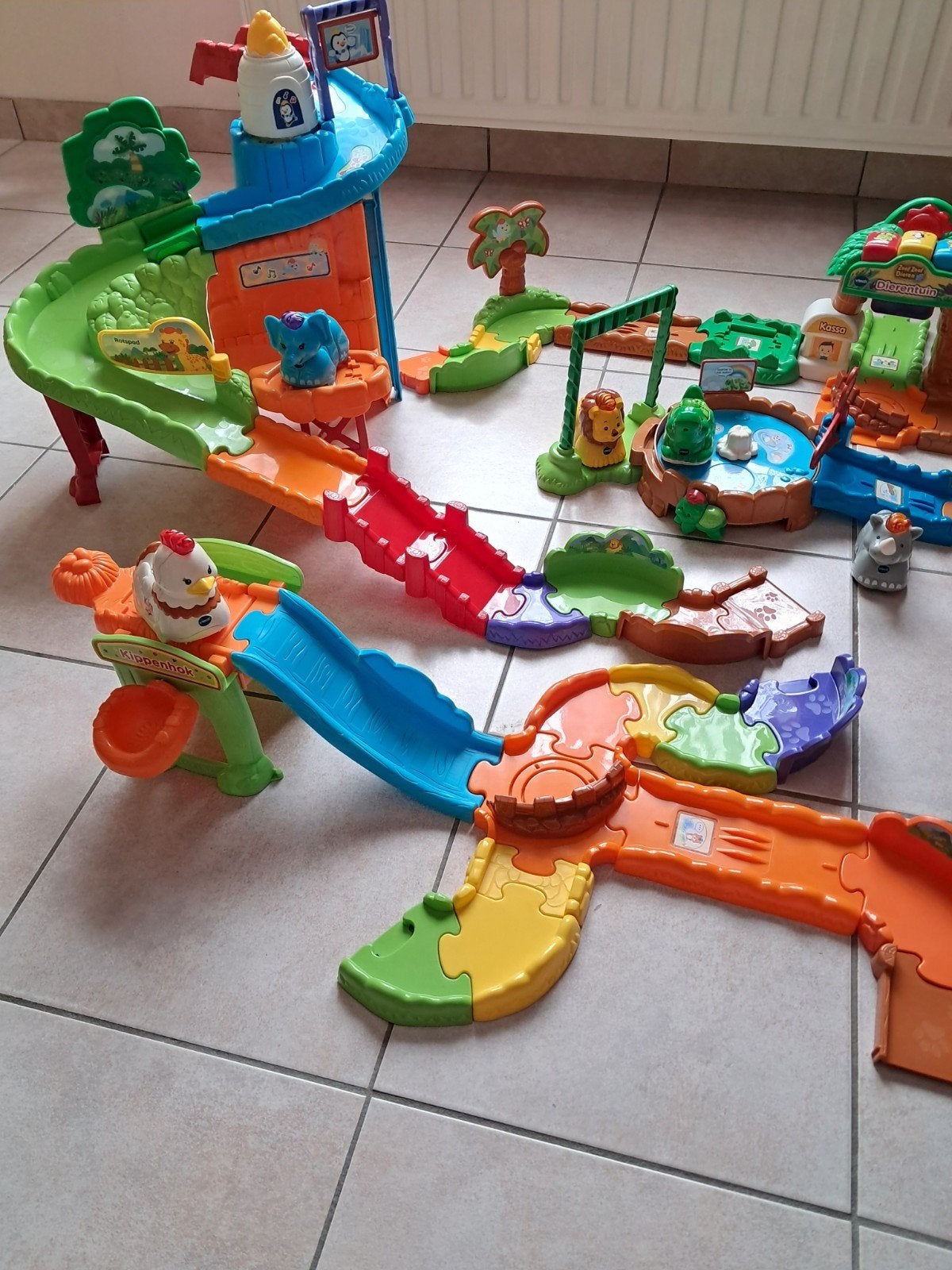 vtech dierentuin, Enlèvement