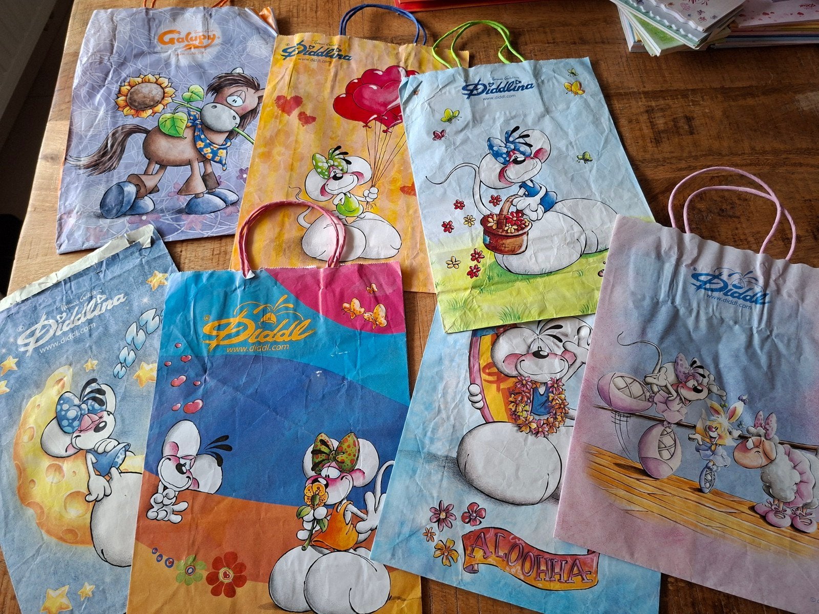 Grote diddl zakken, Verzamelen, Diddl, Ophalen, Diddl, Tas, Koffer of Zak