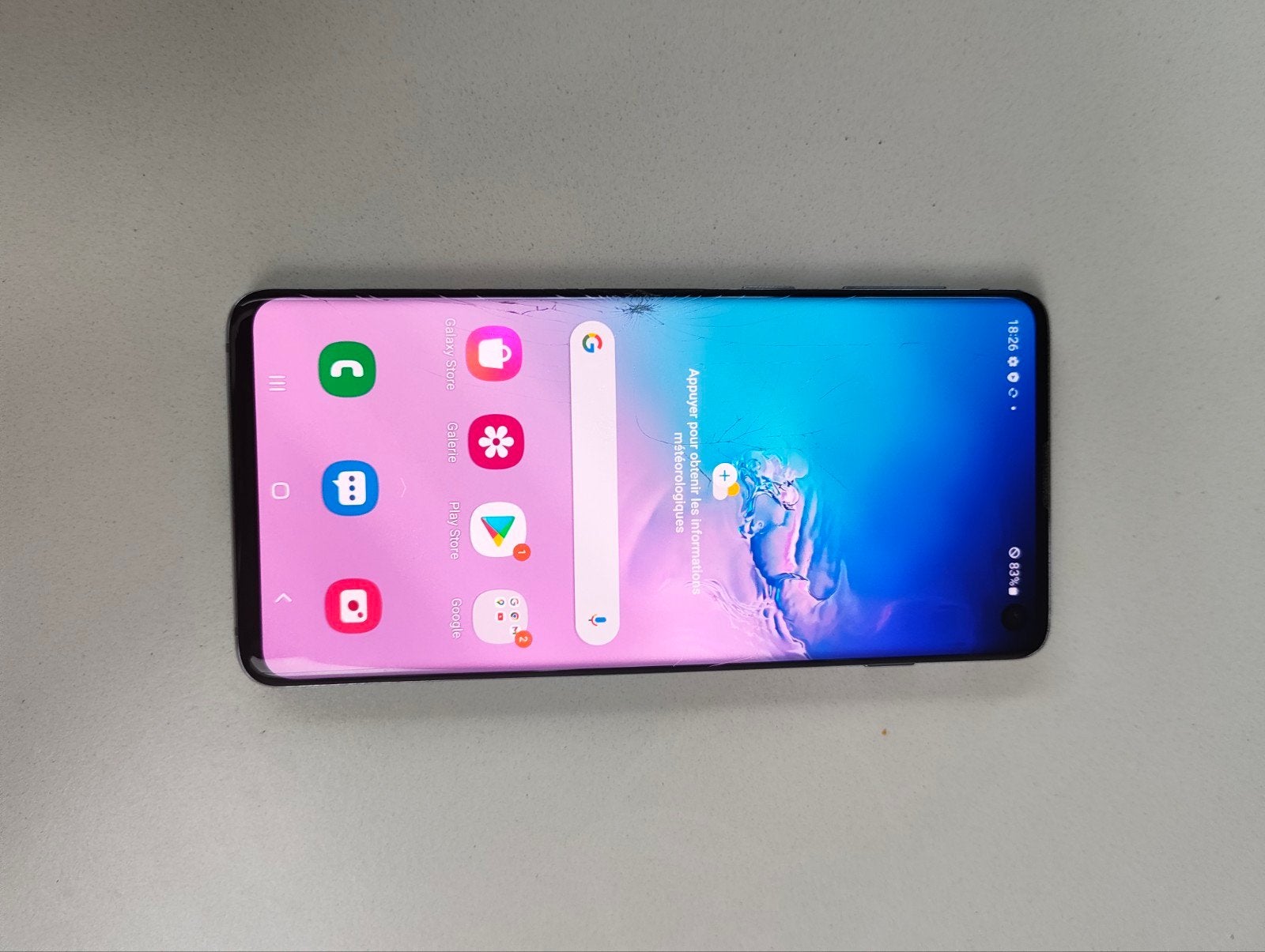 Samsung Galaxy S10, Télécoms, Avec simlock (verrouillage SIM), 10 mégapixels ou plus, Enlèvement ou Envoi, Utilisé