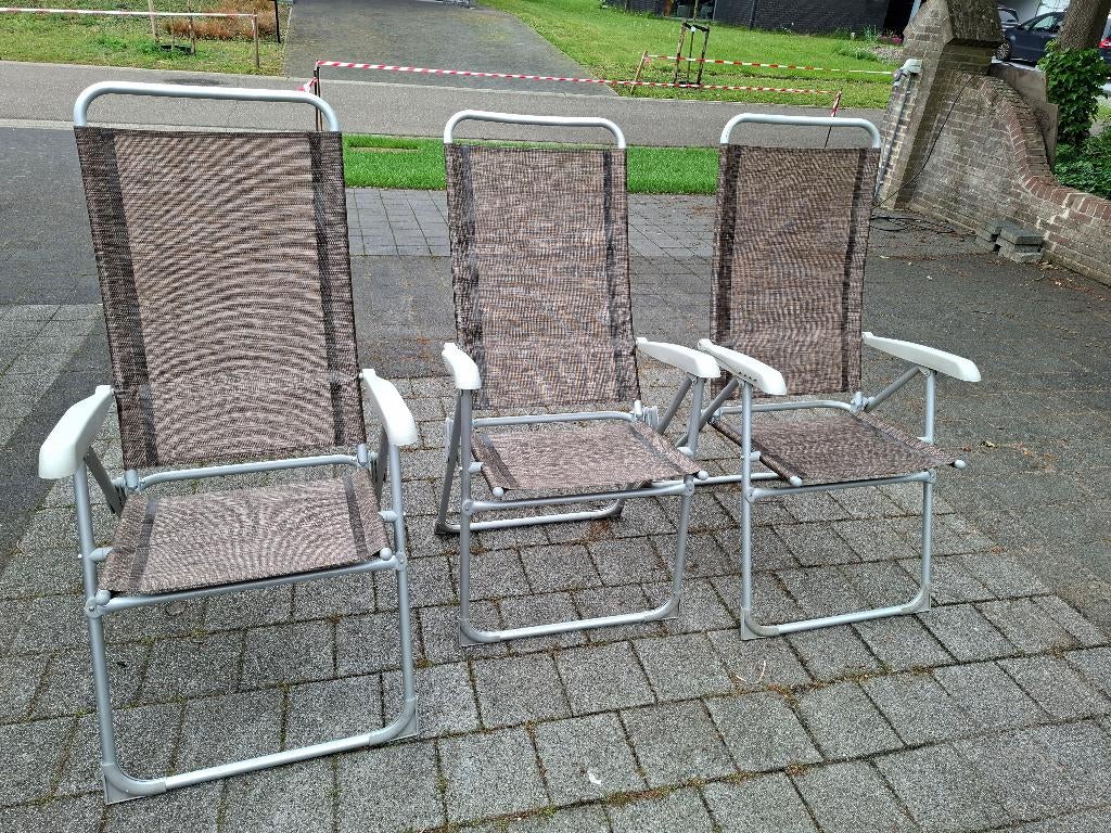 tuinstoelen, Tuin en Terras, Ophalen, Nieuw, Aluminium, Verstelbaar