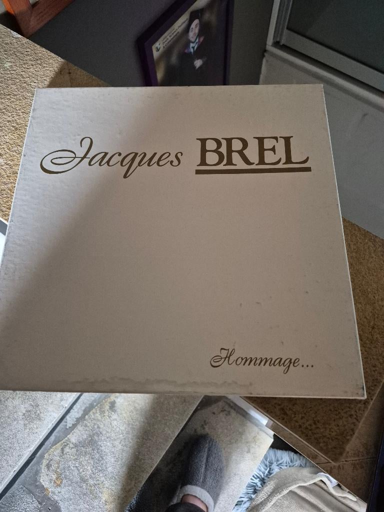 Coffret collector vinyle Brel, Enlèvement ou Envoi, Comme neuf