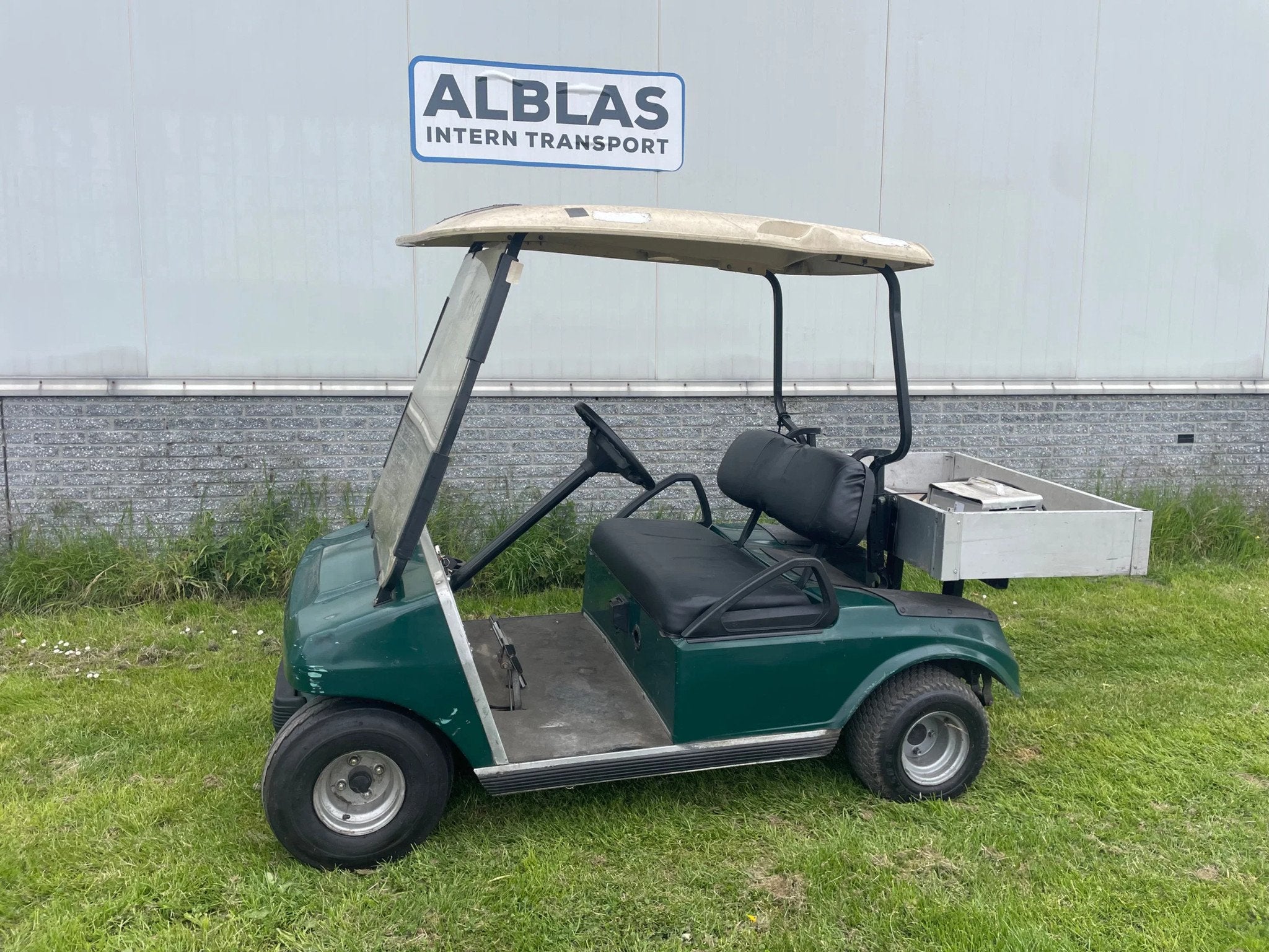 Clubcar DS golfkar met Laadbak met lader, Sport en Fitness, Golf, Overige merken, Gebruikt, Clubcar, US