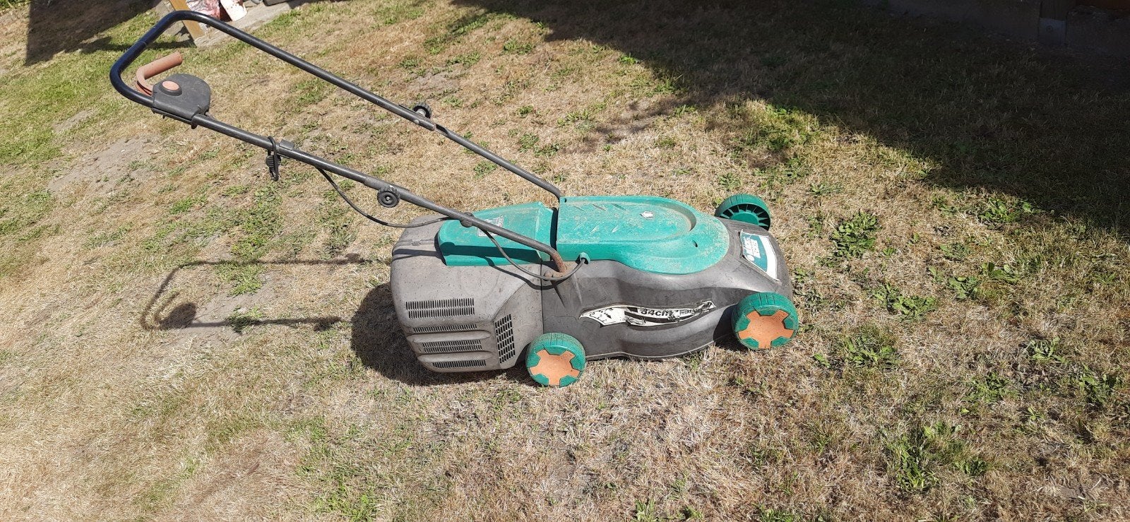 Elektrische grasmaaier, Tondeuse rotative, 30 à 39 cm, Enlèvement, Utilisé