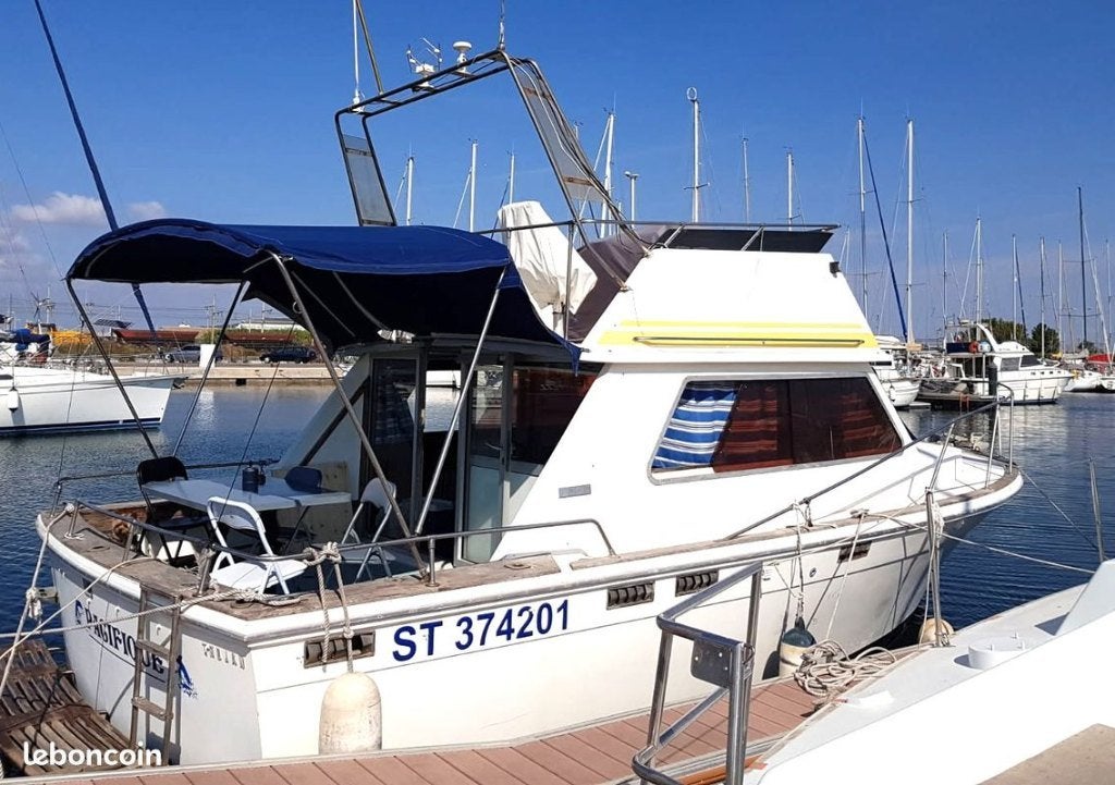 Motorboten kunststof of staal, Watersport en Boten, Motorboten en Motorjachten, 10 m, Gebruikt, Diesel, 55 pk