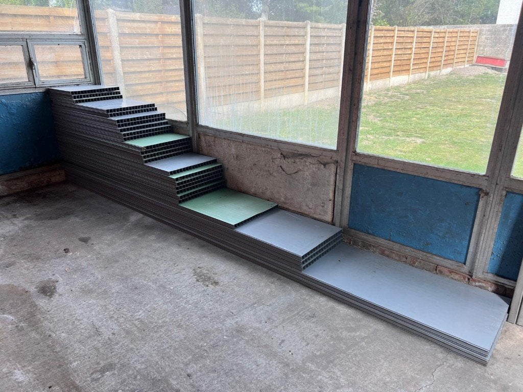 Hoogwaardige HDPE / PVC wandpanelen, Ophalen