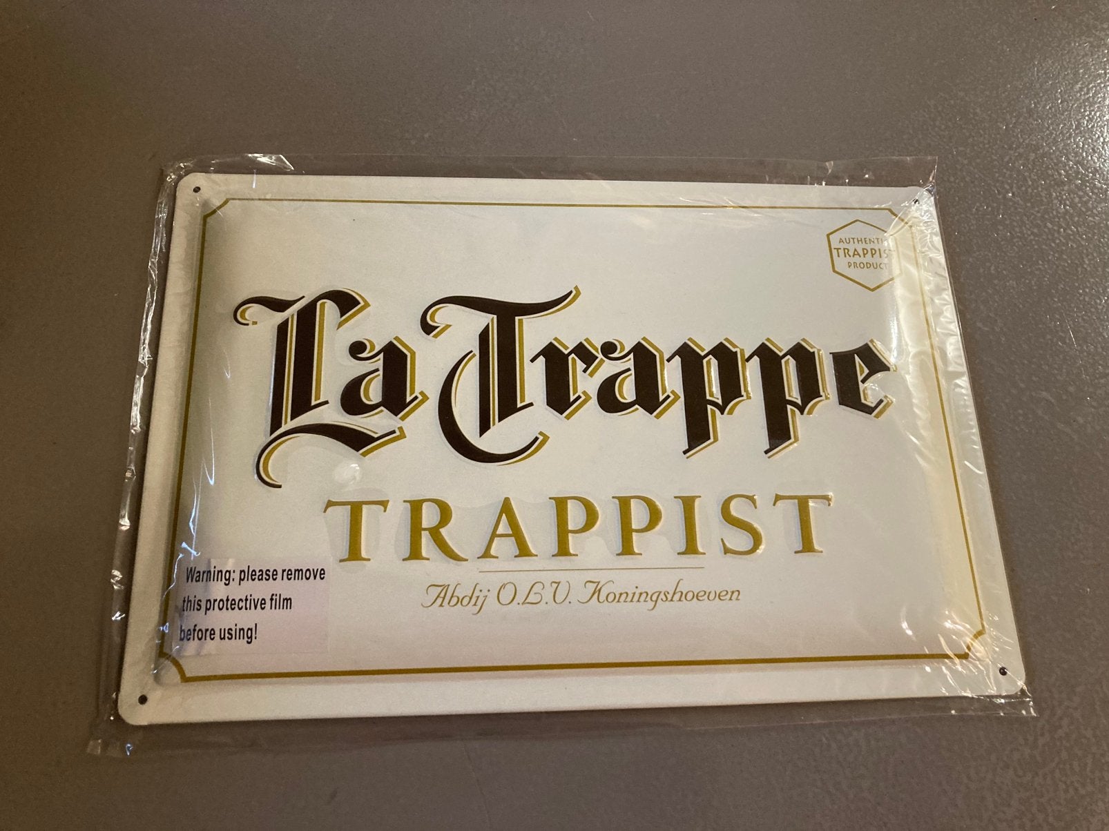 La Trappe trappist in reliëf, Collections, Enlèvement ou Envoi, Comme neuf, La Trappe