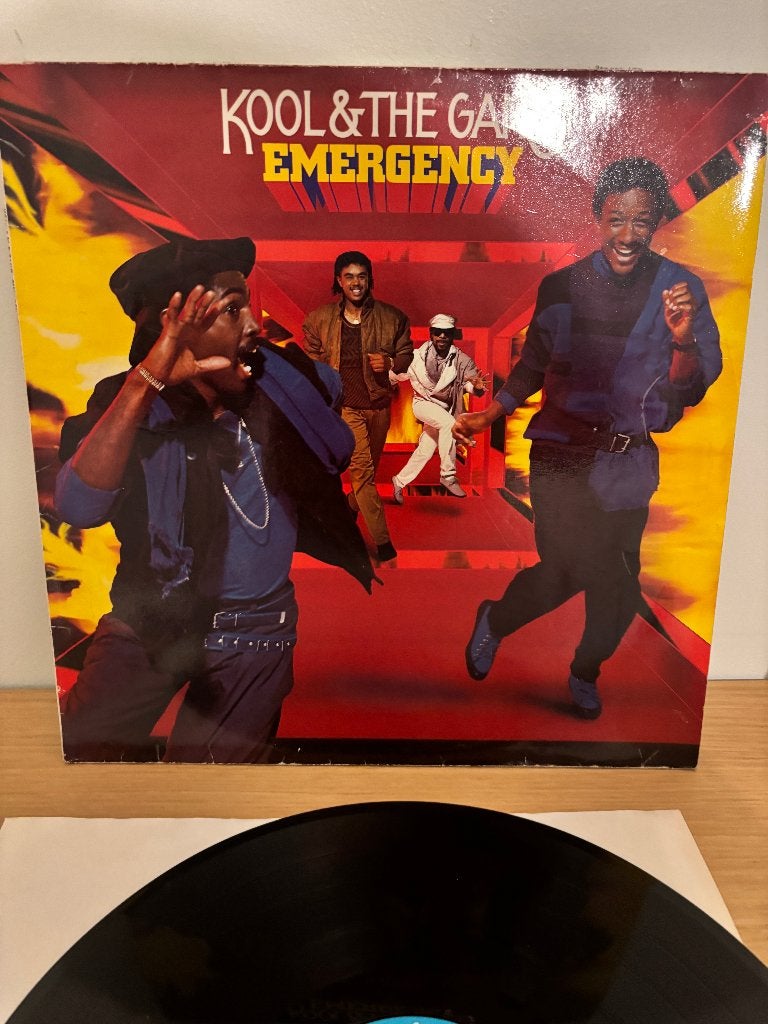 LP - Kool & the gang - Emergency, Cd's en Dvd's, Vinyl | R&B en Soul, Gebruikt, Funk, LP, 12 inch, Ophalen of Verzenden