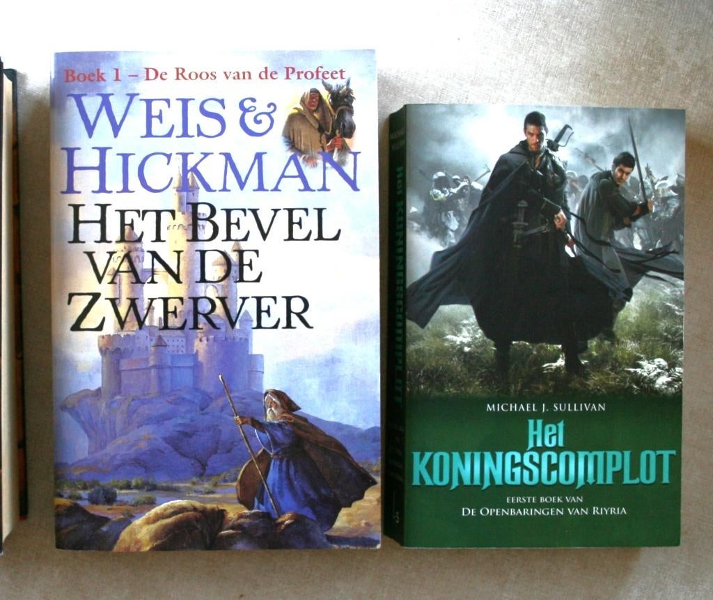 Fantasy x 2 (1 = €6 / 2 = €10), Ophalen of Verzenden, Gelezen, Diverse auteurs