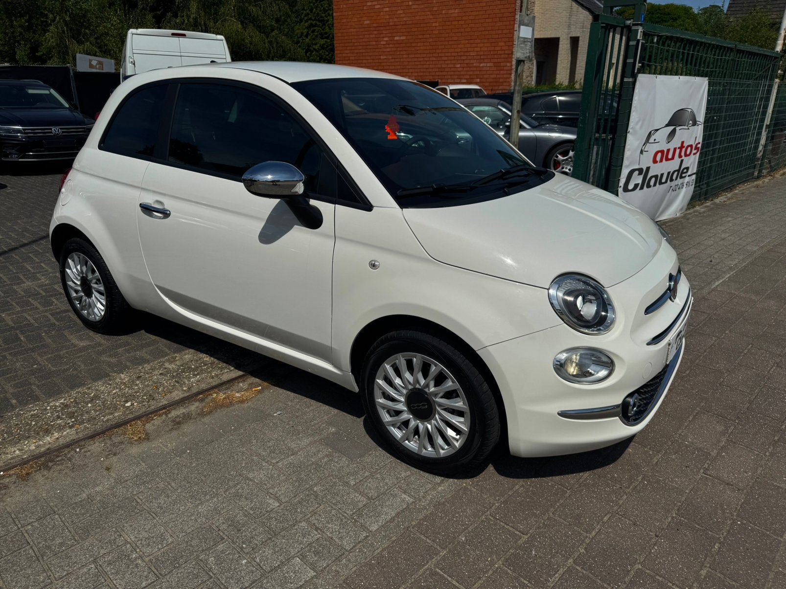 Fiat 500 1.0 Hybrid, Autos, Fiat, Achat, Euro 6, Entreprise, Noir