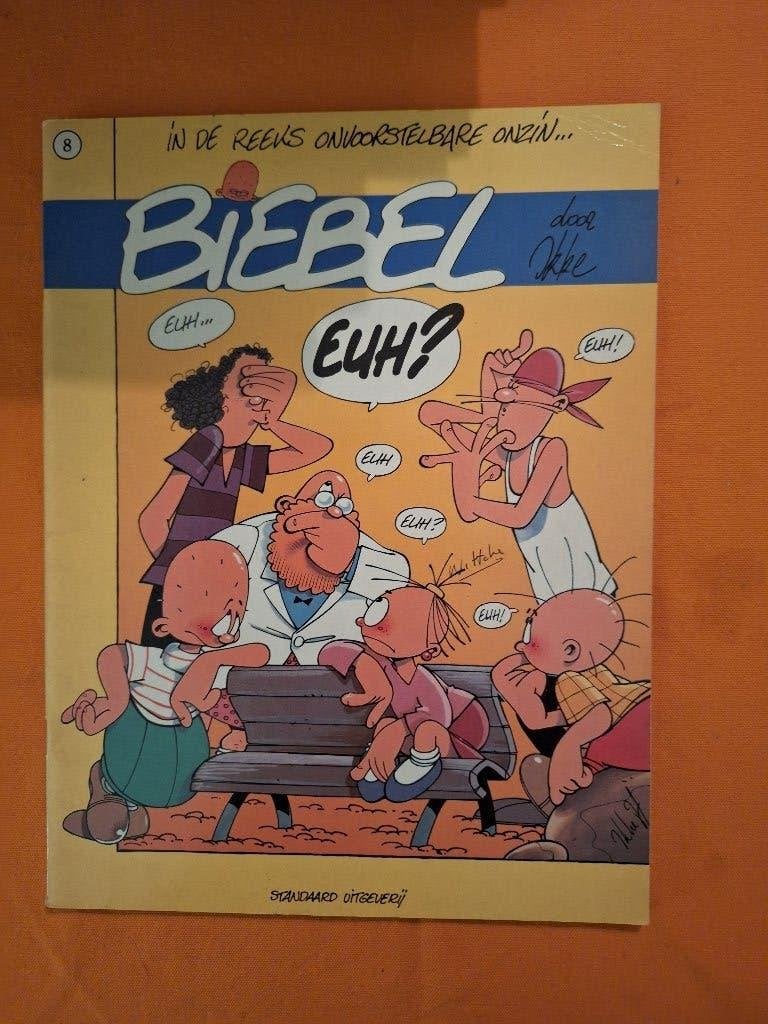 Biebel 8: de Biebel euh, Boeken, Stripverhalen, Eén stripboek, Ophalen of Verzenden, Zo goed als nieuw
