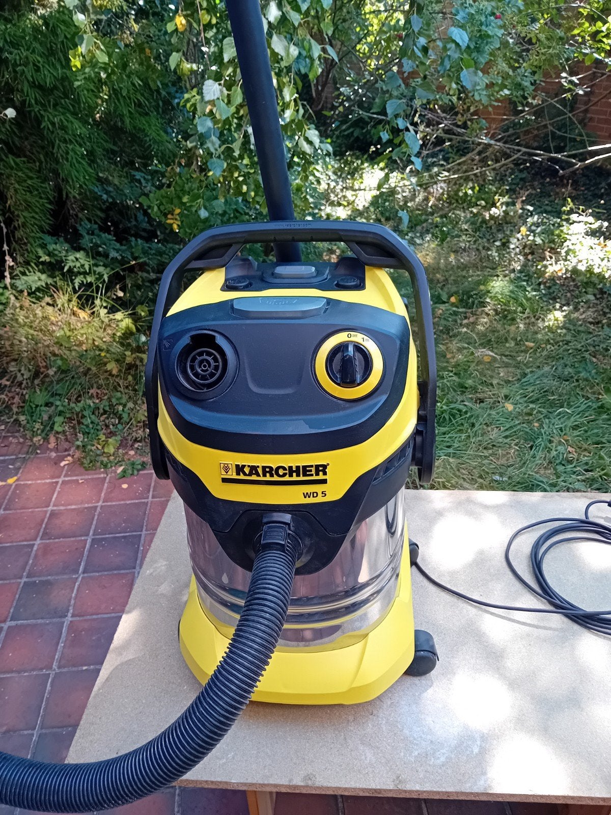 Karcher alleszuiger WD 5. Zo goed als nieuw., Doe-het-zelf en Bouw, Ophalen