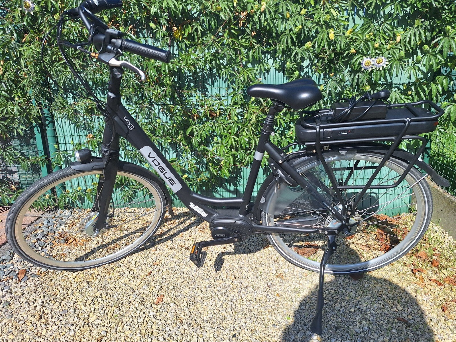 elektrische fiets middenmotor, Ophalen