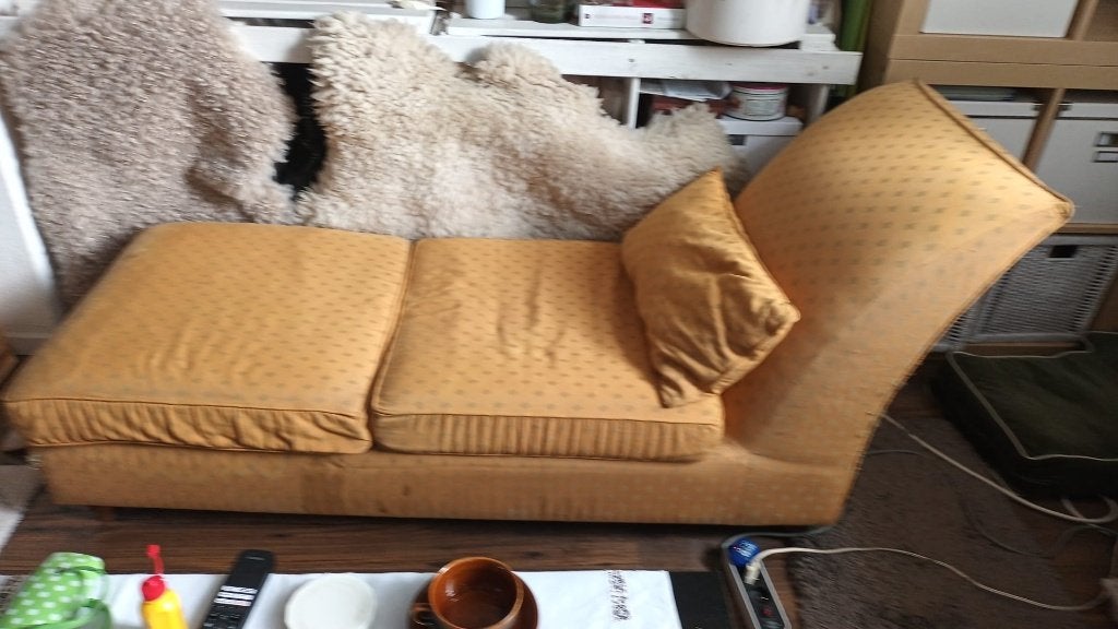 Chaise longue gratis op te halen!, Ophalen, Gebruikt, Eenpersoons, 150 tot 200 cm