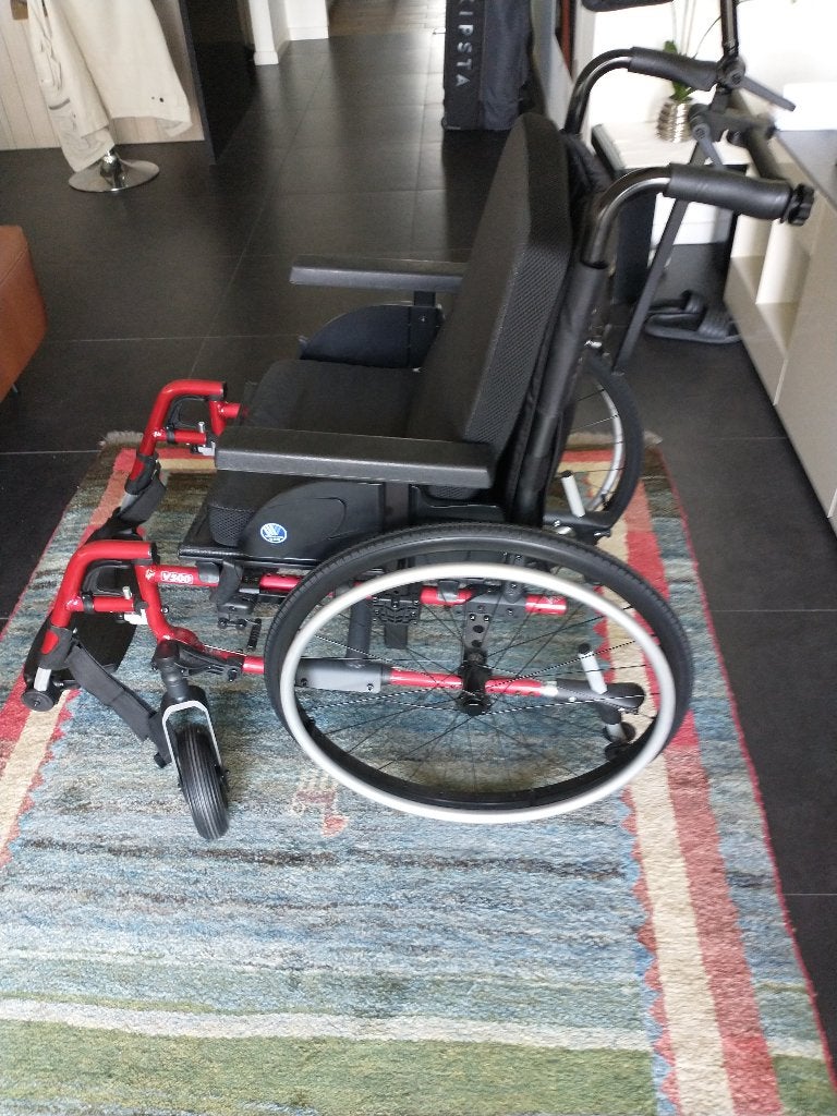 rolstoel vermeiren, Diversen, Ophalen, Inklapbaar, Zo goed als nieuw, Duwrolstoel