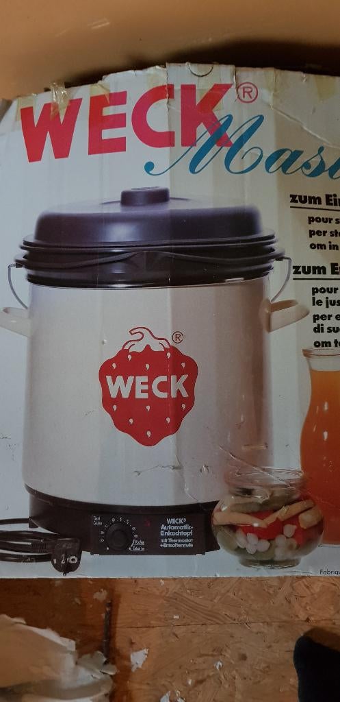 weckketel, Ophalen, Zo goed als nieuw
